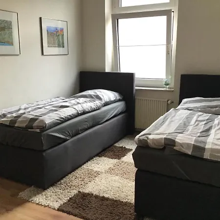 아파트 Ruhr Business Mit 5 Einzelbetten Privat Parkplatz