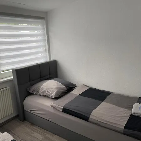 아파트 Ruhr Business Mit 5 Einzelbetten Privat Parkplatz 에센