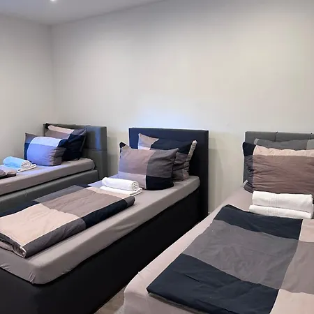 Ruhr Business Mit 5 Einzelbetten Privat Parkplatz *