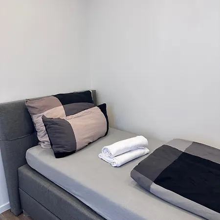 Ruhr Business Mit 5 Einzelbetten Privat Parkplatz 埃森