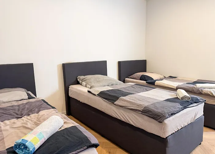 Ruhr Business Mit 5 Einzelbetten Privat Parkplatz 公寓