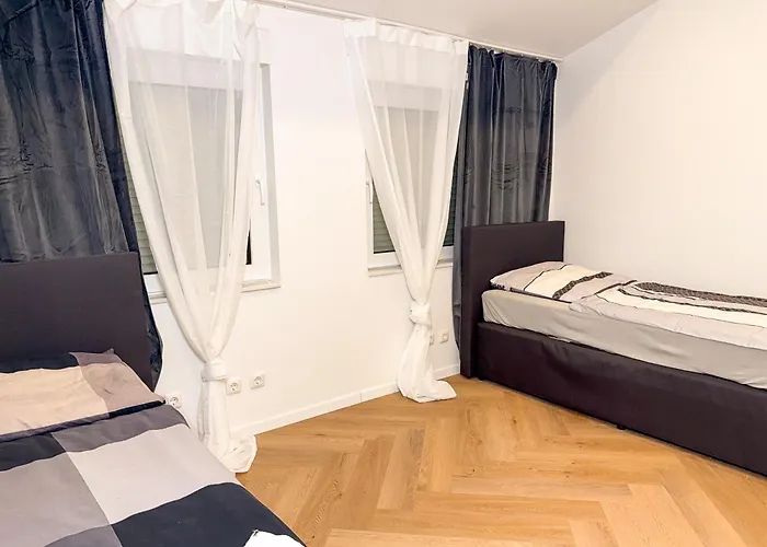 Ruhr Business Mit 5 Einzelbetten Privat Parkplatz *