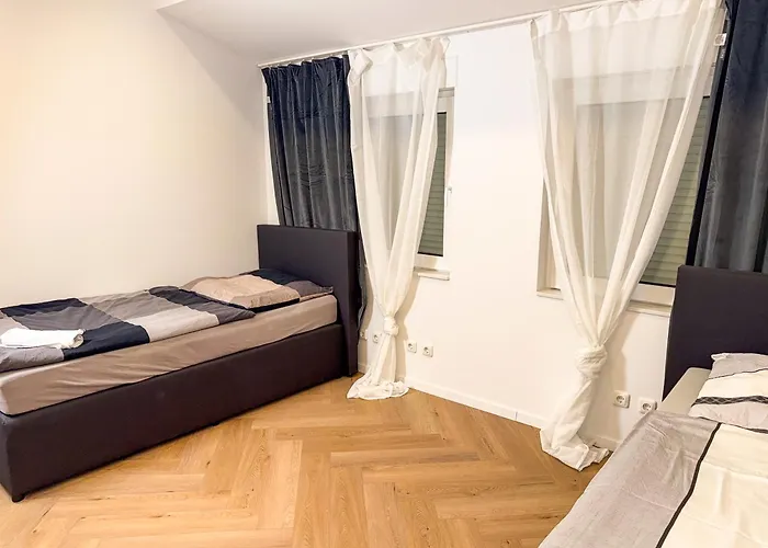 Ruhr Business Mit 5 Einzelbetten Privat Parkplatz *