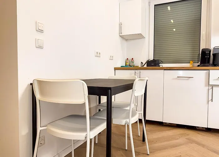 公寓 Ruhr Business Mit 5 Einzelbetten Privat Parkplatz *