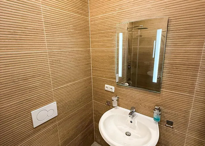 公寓 Ruhr Business Mit 5 Einzelbetten Privat Parkplatz 埃森